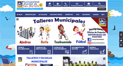 Desktop Screenshot of munisanbartolo.gob.pe